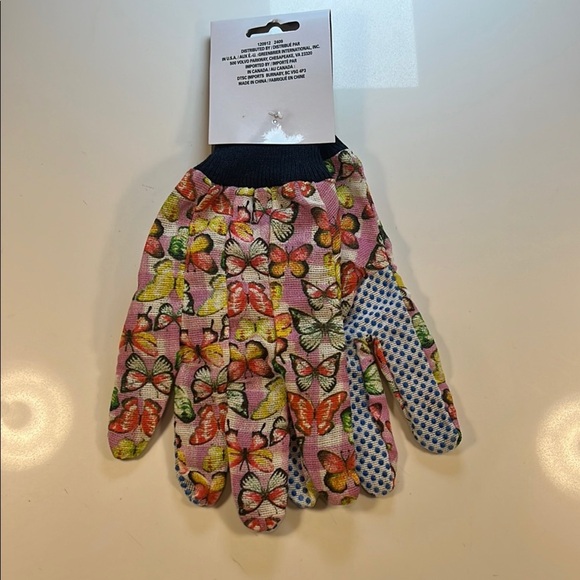 Floral Garden Gloves – One Size Fits All | Cute Gardening Gloves for Women - Picture 2 of 14